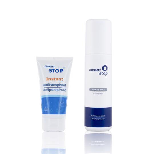 SweatStop® Antitranspirant-Set gegen Schwitzen an den Händen 