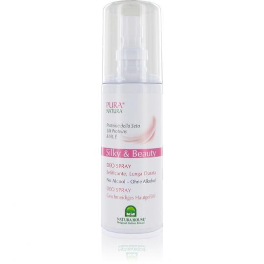 Pura Natura® Silky & Beauty Deodorant auf natürlicher Basis 
