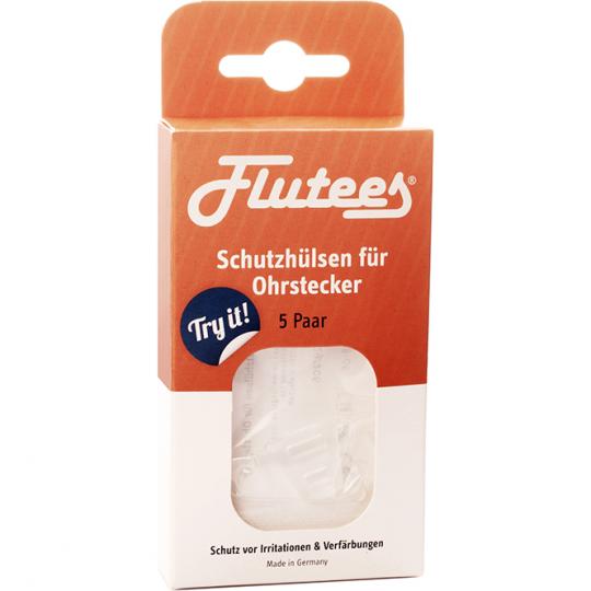 Flutees® Schutzhülsen für Ohrstecker zum Schutz vor Nickelallergie 