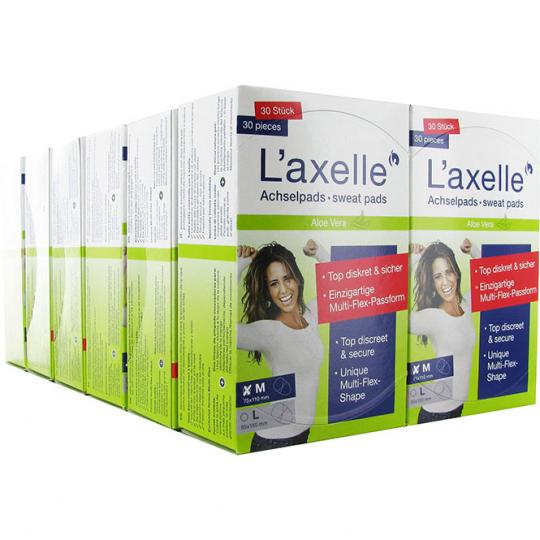 12 Packungen L'axelle Achselpads M 30er Packung 