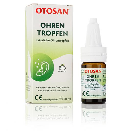 Otosan® Ohrentropfen bei Ohrenschmerzen. Natürlich wirksam 