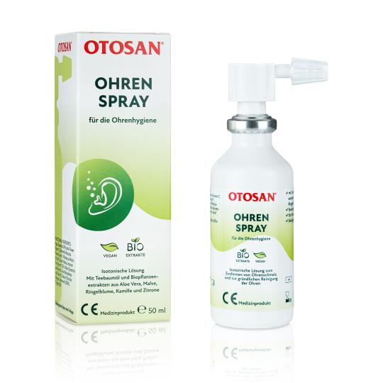 Otosan® Ohrenspray für eine natürliche und wirksame Ohrenhygiene 
